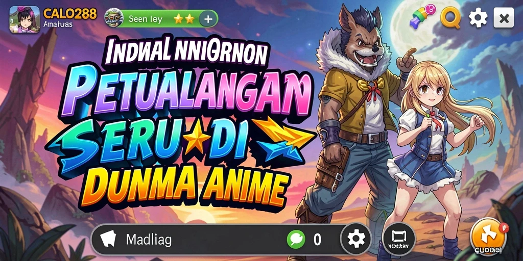 Tampilan menarik dari gameplay Anime di CALO288.