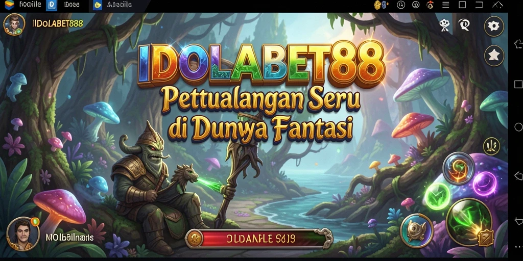 Tampilan gameplay seru di dunia petualangan IDOLABET88.