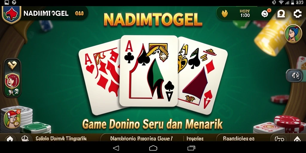 Tampilan gameplay seru dari NADIMTOGEL yang mengasyikkan.