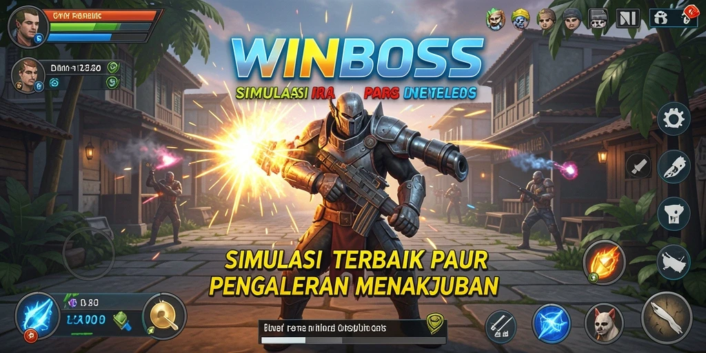 Tampilan gameplay menarik dari WINBOSS yang menunjukkan pengalaman simulasi yang mendalam.